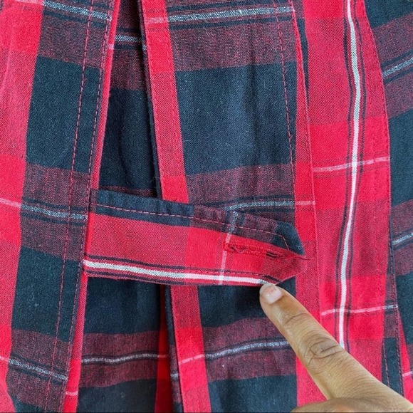 G by Guess Red Black Striped Jacket - Picture 8 of 8